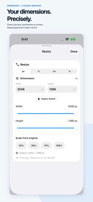 Downsizer: Photo & Video screenshot 4