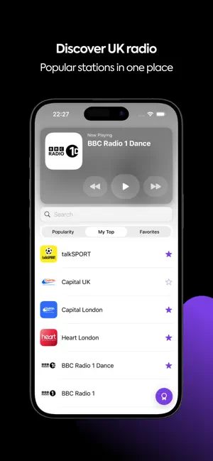 Radio UK: British FM screenshot 4
