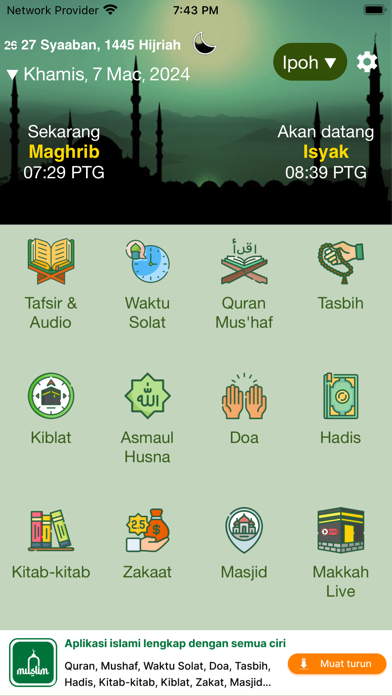 Screenshot #1 pour Quran Bahasa Melayu
