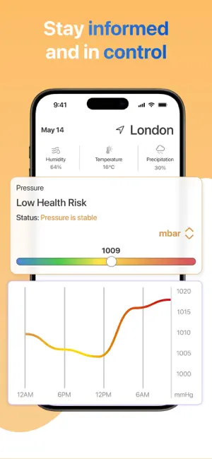 Pressure & Migraine Monitor screenshot 4