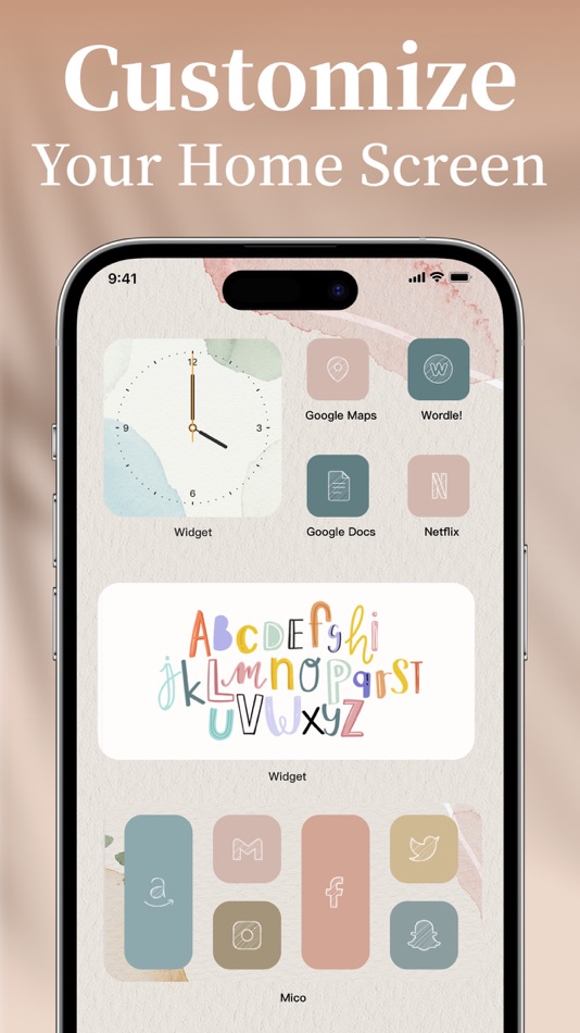 #8. Mico - Widget & Live Wallpaper (iOS) 由: Unbing International Limited