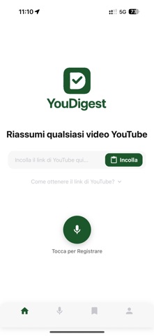 YouDigest screenshot