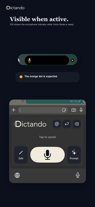 Dictando: Voice Keyboard Screenshot 8 of 10