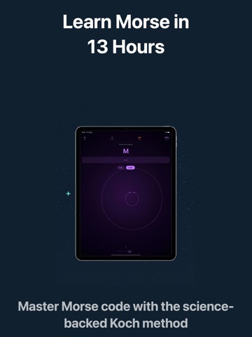 Morse Code Translator: Glint iPad screenshot