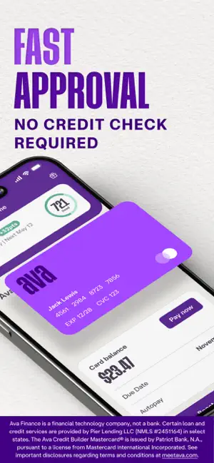 Ava: Build Credit Fast screenshot 2