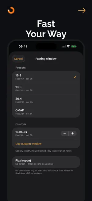 Fasting Tracker: Postivo screenshot 4