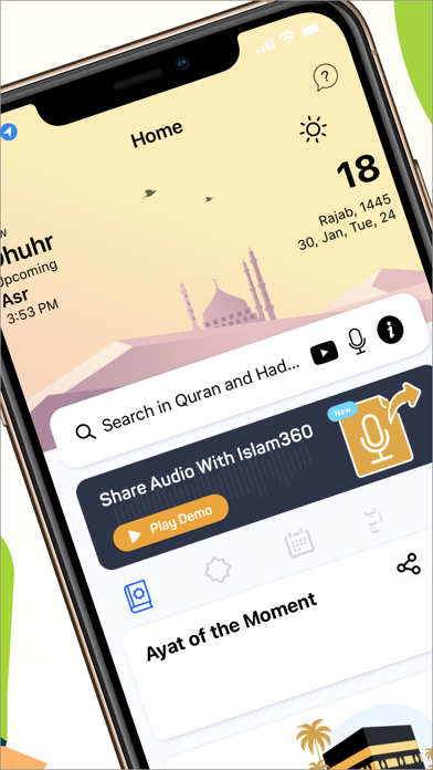 Islam360: Quran Hadith Qibla Screenshot