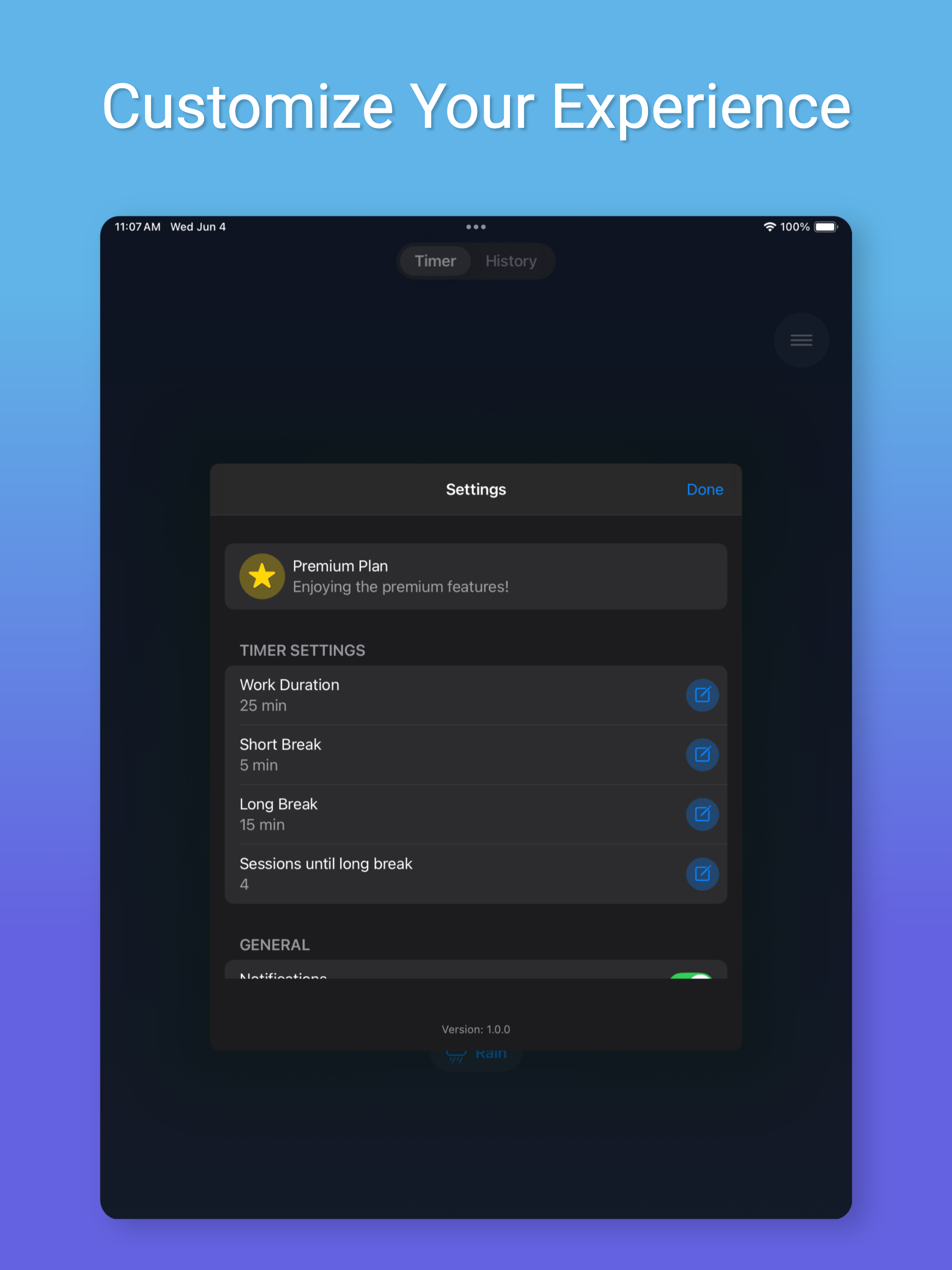 Focus Flow - Peaceful Pomodoro