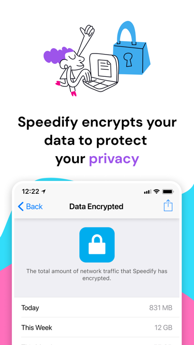 Screenshot #3 pour Speedify: Unbreakable VPN