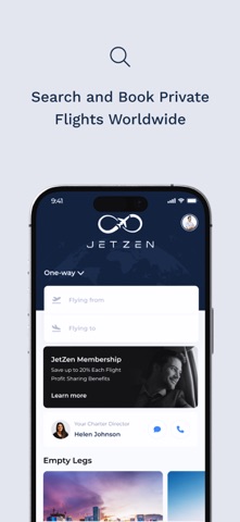 JetZen - Fly Private Screenshot 2 of 5