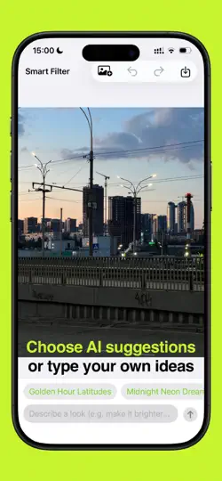 Capture d'écran de Smart Filter sur iPhone 1