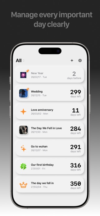 Daycraft-Countdown & Reminder Screenshot 1 of 7