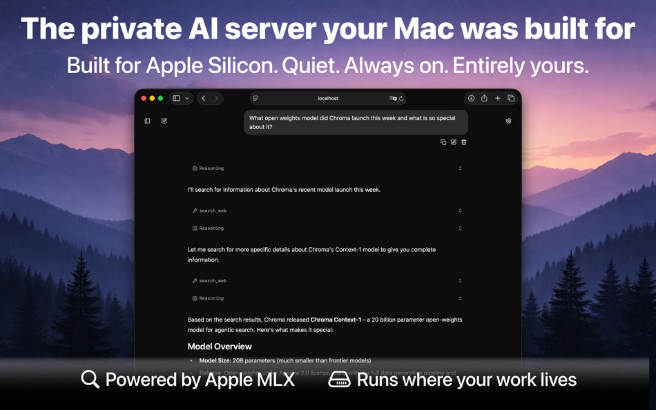 #7. Pico: Local AI Chat Server (macOS) Által: Starling Protocol Inc