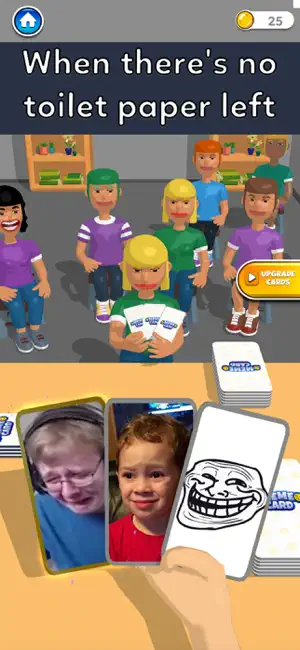 Meme Challenge-Funny Card Game screenshot 1