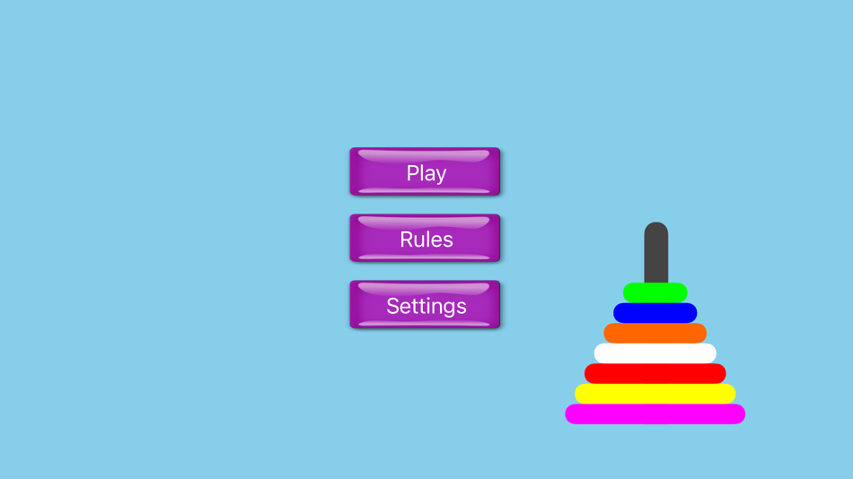 #1. - Tower of Hanoi - (iOS) 由: Dmytro Siedukhin
