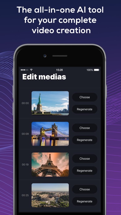 VideoAI • AI video generator iPhone screenshot 3 - Photo & Video app