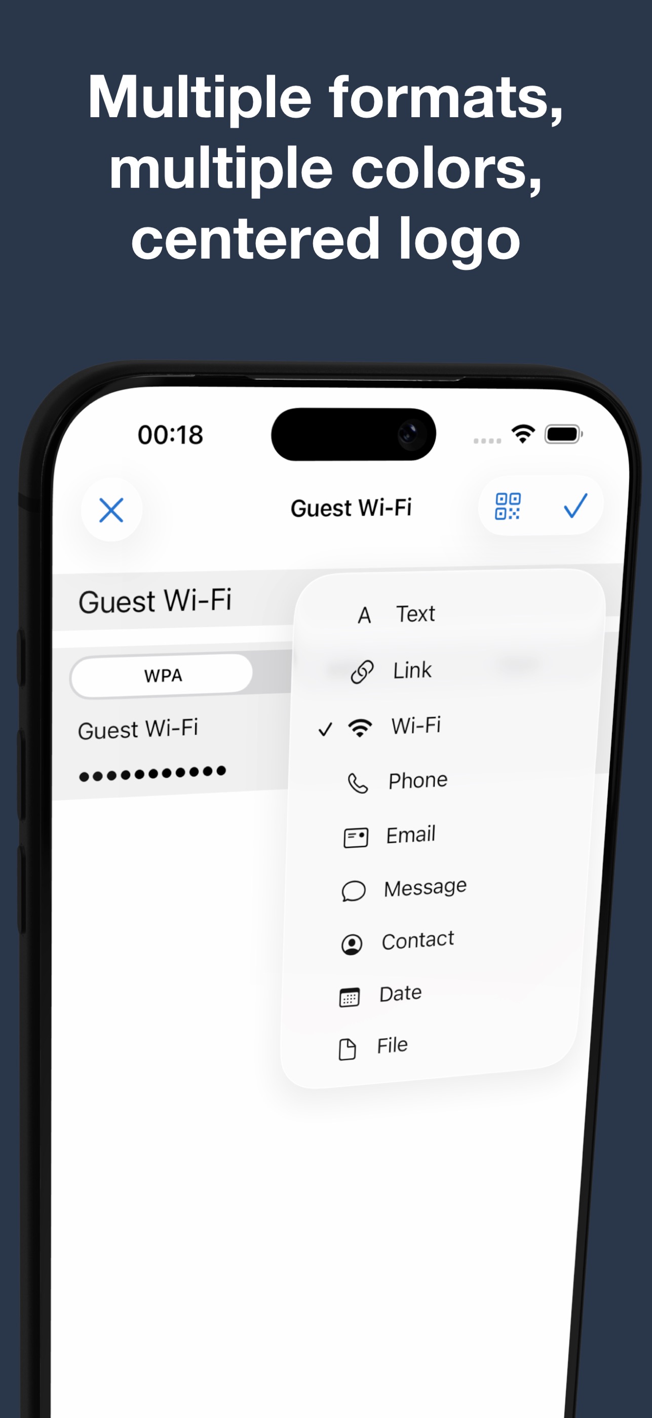 Screenshot 2 of QRowl – QR Codes & Widgets