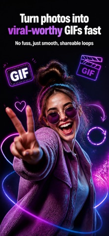 GIF Video Maker Photo Looper app screenshot