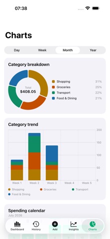 Nudgit: Budget & Expenses Screenshot 3 of 10