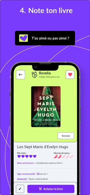 Rovelia -  Match des romances screenshot 5 of 5