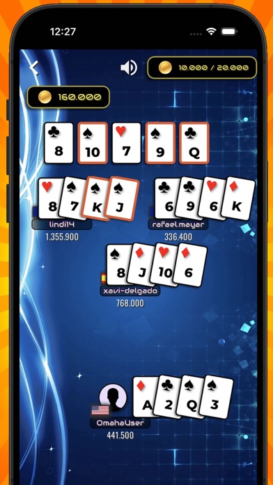 POKER: Omaha Holdem card game Screenshot