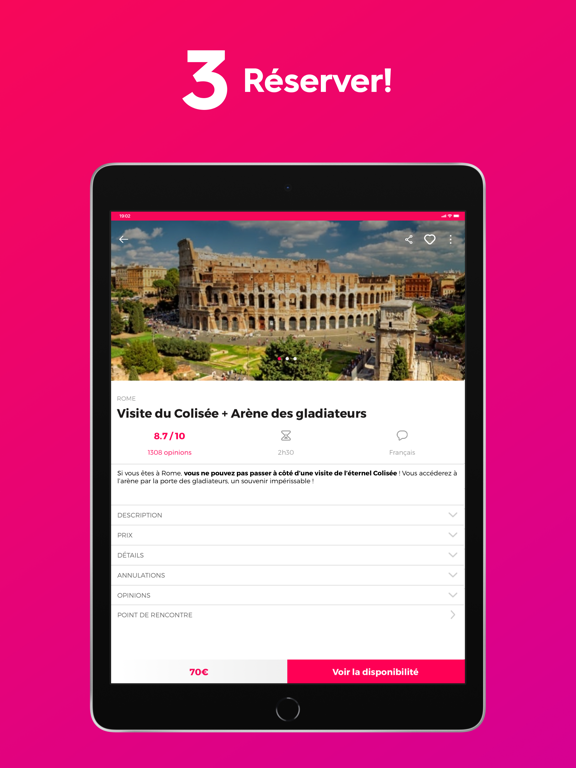 Screenshot #6 pour Civitatis: Votre voyage !