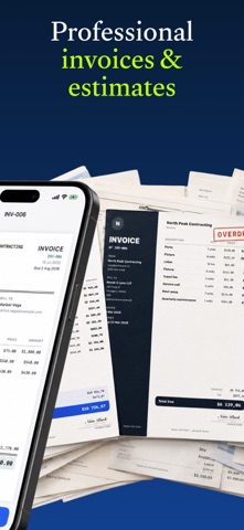 Invoice & Estimate Maker: Paid Screenshot 2 of 7