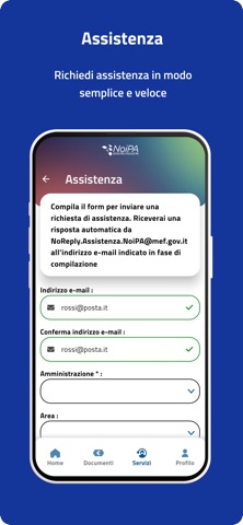 NoiPA - MEF screenshot