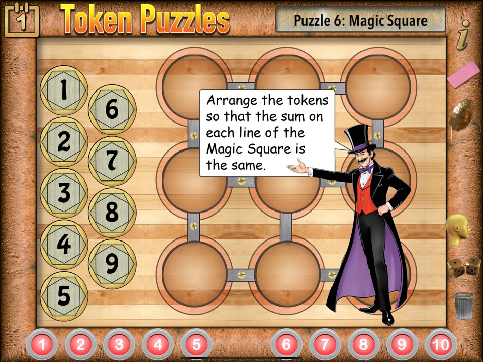 #2. Token Puzzles (iOS) 由: Ventura Educational Systems