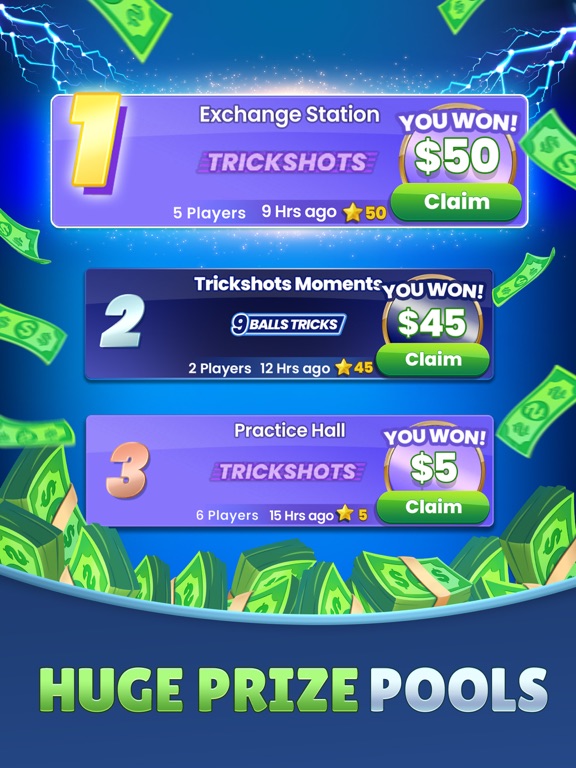 Pool Stars - Live Cash Game iPad screenshot 4 - Games app