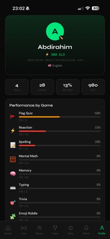 Duelr: Live Skill Battles screenshot