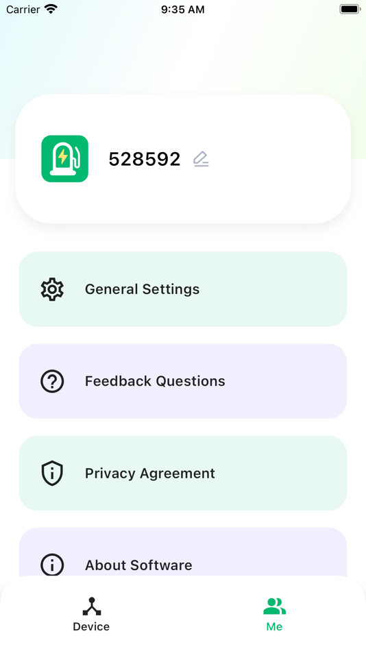 #2. SuperEVSE Home (iOS) 由: shanghai Hengyi Electromechanical Engineering Co., Ltd
