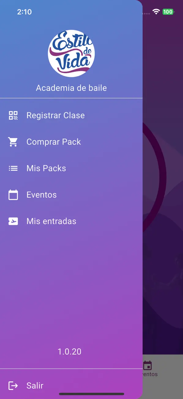 Screenshot #2 pour Estilo de vida clases de baile
