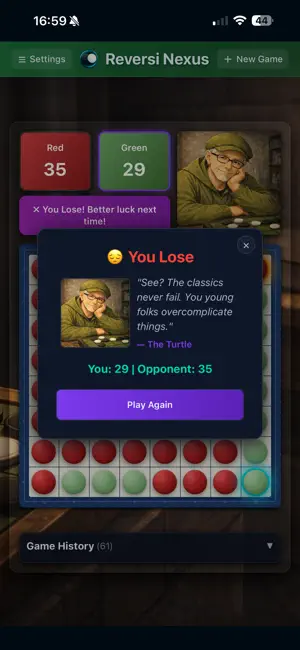 Reversi Nexus screenshot 4