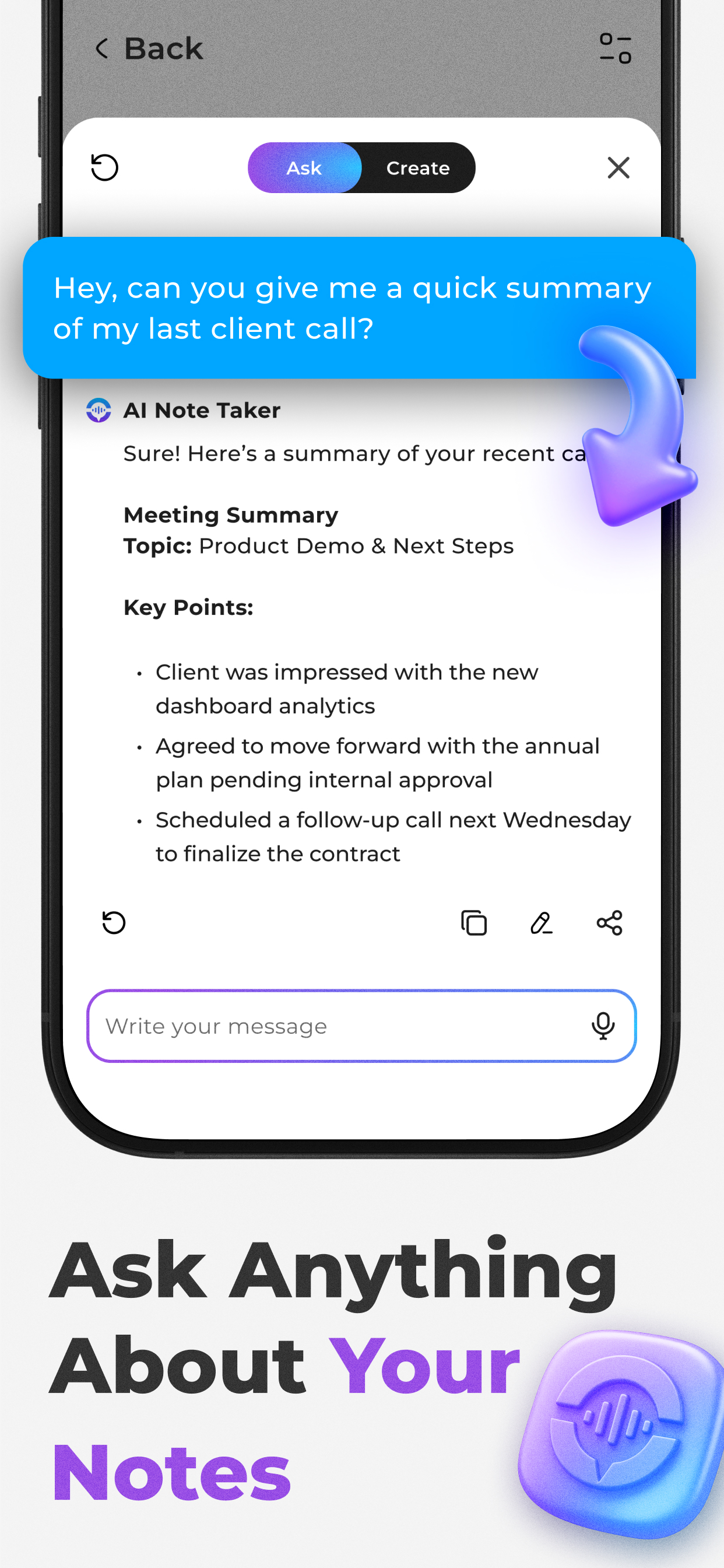 Noteum: AI Meeting Note Taker screenshot 5