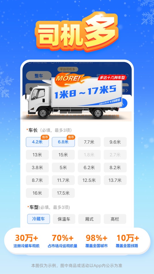 #4. 运满满冷运货主-冷链物流一站式运输服务平台 (iOS) Podle: 南京满运冷链科技有限公司