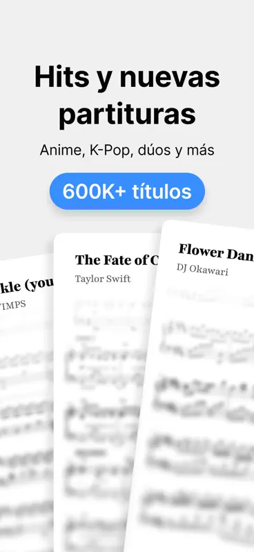 mymusic5: Partituras y Piano screenshot 3 of 6