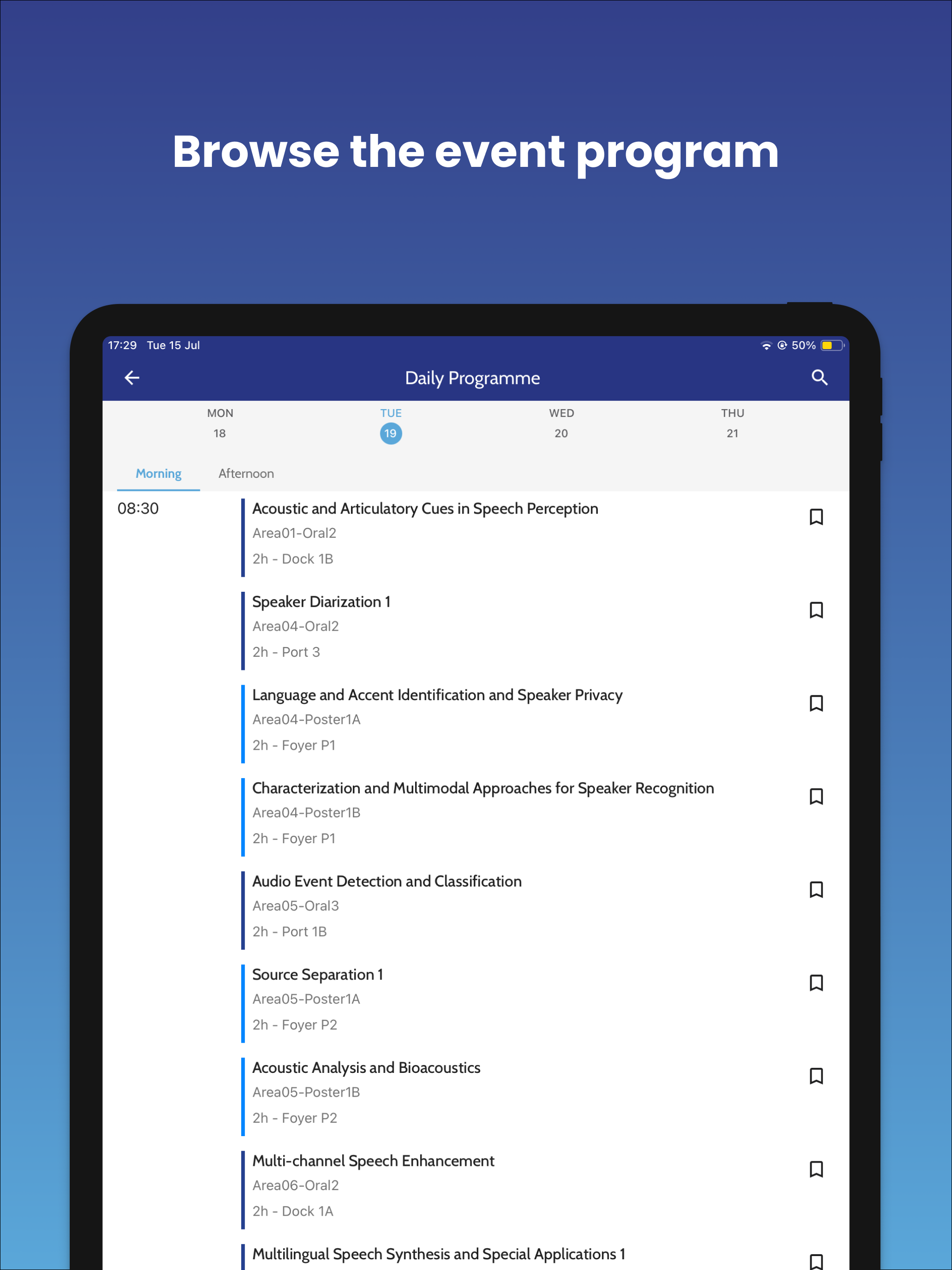 Interspeech by ISCA screenshot 7