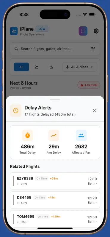 London Gatwick Airport iPlane screenshot 5 of 5