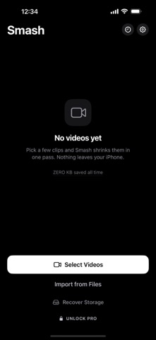Smash: Smart Video Compressor Screenshot 1 of 3