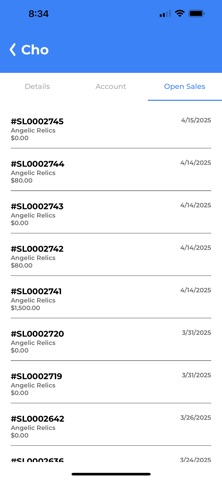 Flawless POS Clientele screenshot