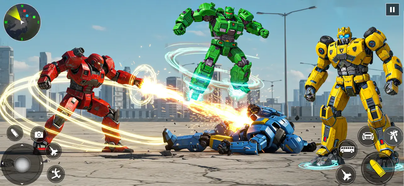 Screenshot #2 pour jeu de voiture multi robot