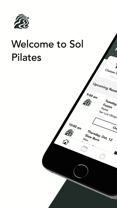 Sol Pilates SLO iPhone screenshot 1 - Health & Fitness app