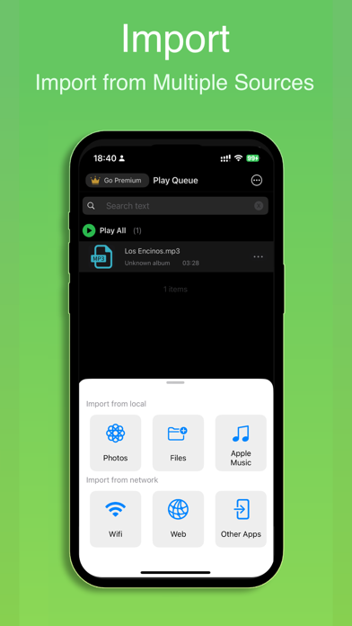 Screenshot #1 pour Any MP3 Player - Offline Music