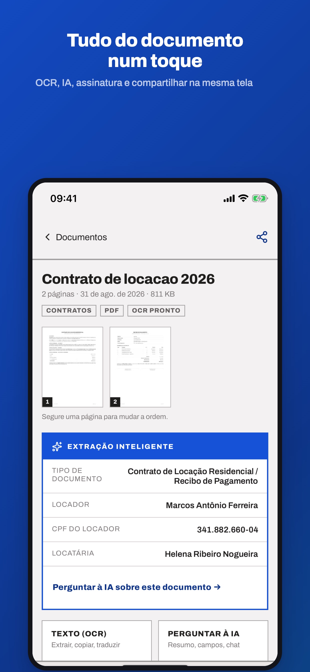 Screenshot 2 of ScanDocfy: Scanner PDF e IA