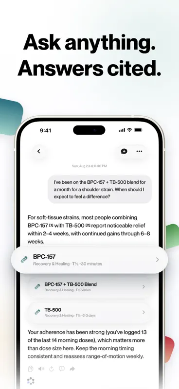 REGEN - Peptide Health Layer screenshot 8 of 8