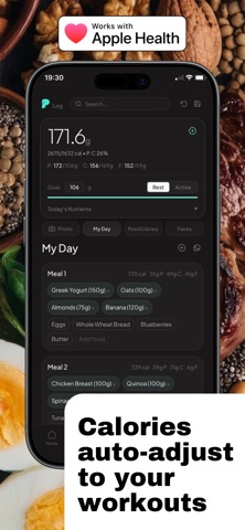 Protein Palette: Macro Tracker iPhone screenshot