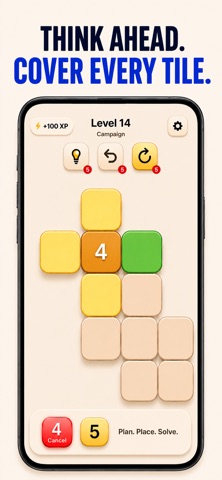 Tile Five: Logic Puzzle Screenshot 1 of 4