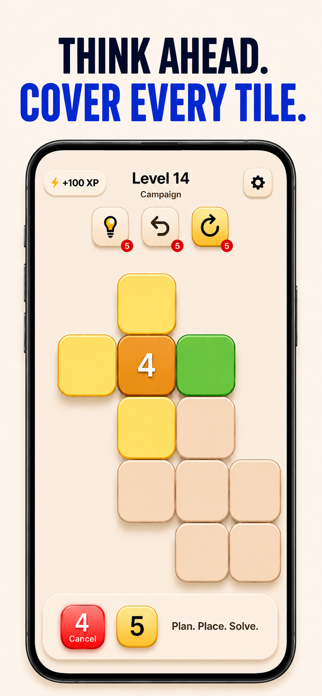 Tile Five: Logic Puzzle Screenshot 1 of 4
