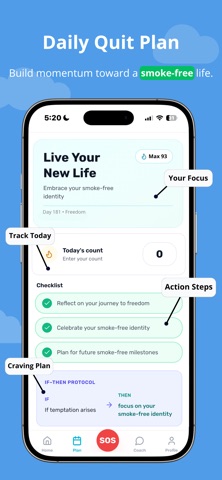 Respyr - Quit Smoking AI Coach screenshot